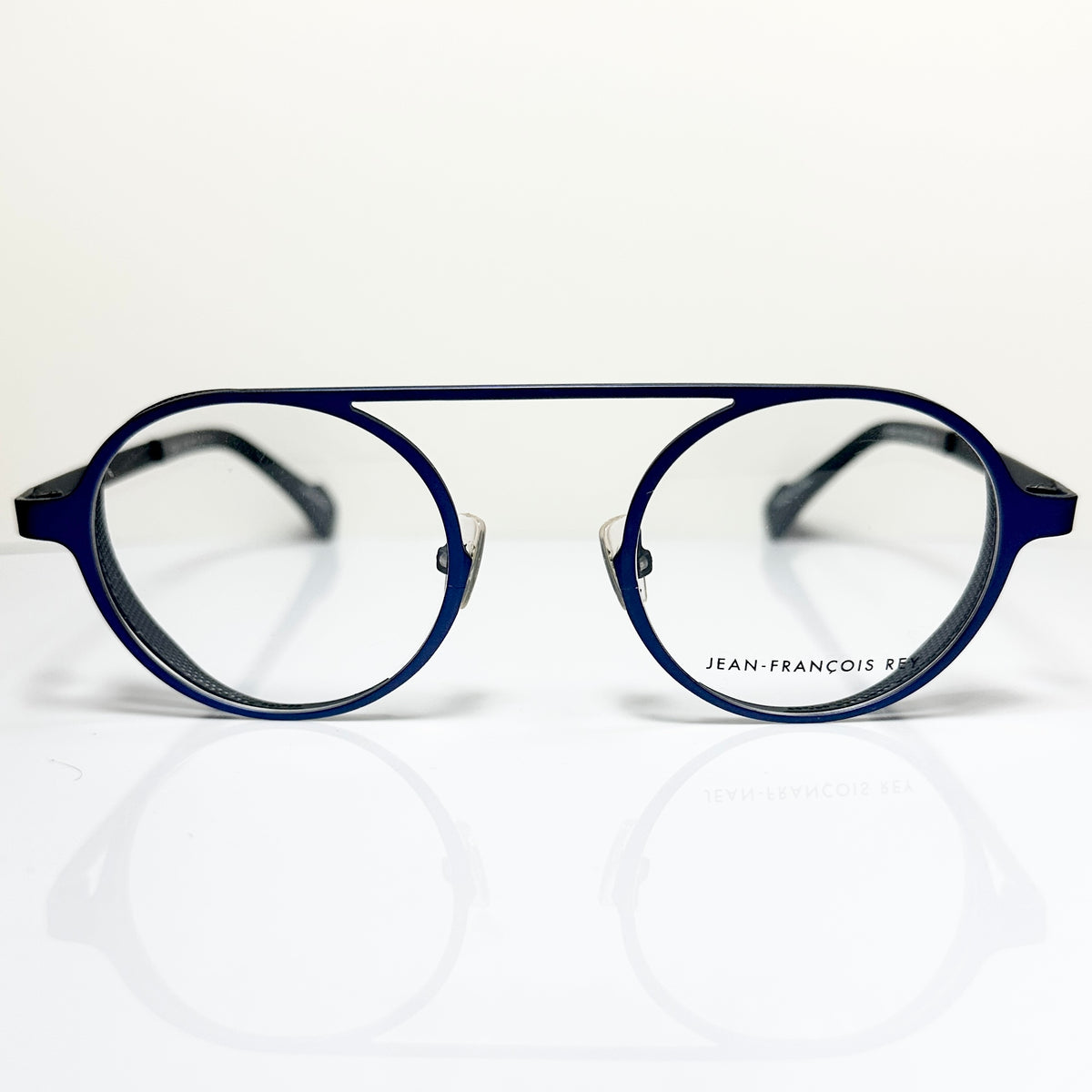 JF Rey JF2665 2200 Round Eyeglasses Frames in Blue - Authentic New
