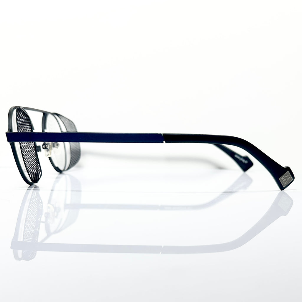 JF Rey JF2665 2200 Round Eyeglasses Frames in Blue - Authentic New