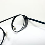 JF Rey JF2665 2200 Round Eyeglasses Frames in Blue - Authentic New
