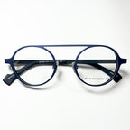 JF Rey JF2665 2200 Round Eyeglasses Frames in Blue - Authentic New