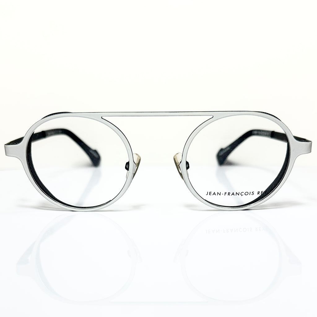 JF Rey JF2665 1005 Round Eyeglasses Frames in White - Authentic New