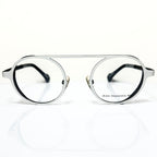 JF Rey JF2665 1005 Round Eyeglasses Frames in White - Authentic New
