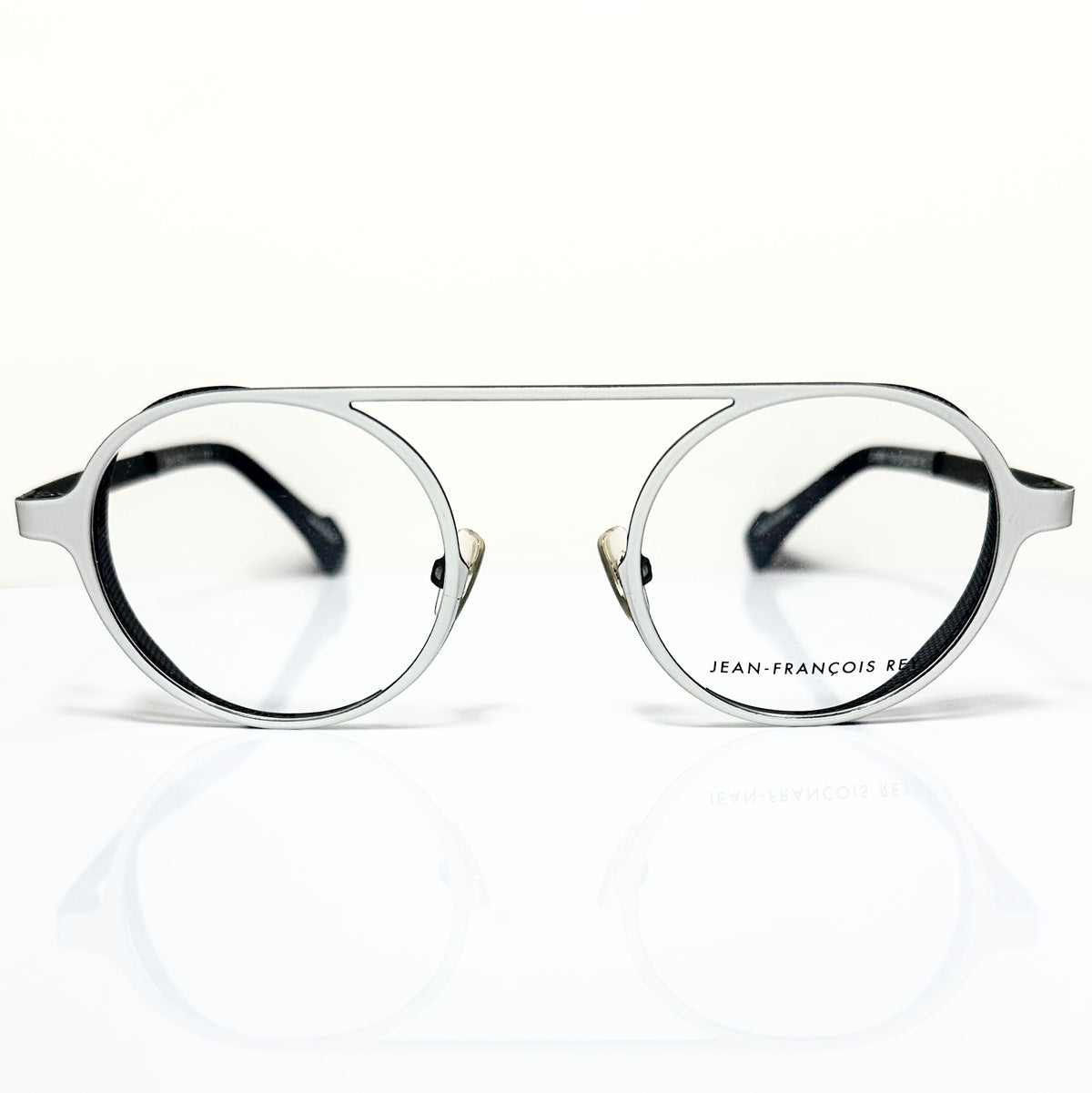 JF Rey JF2665 1005 Round Eyeglasses Frames in White - Authentic New