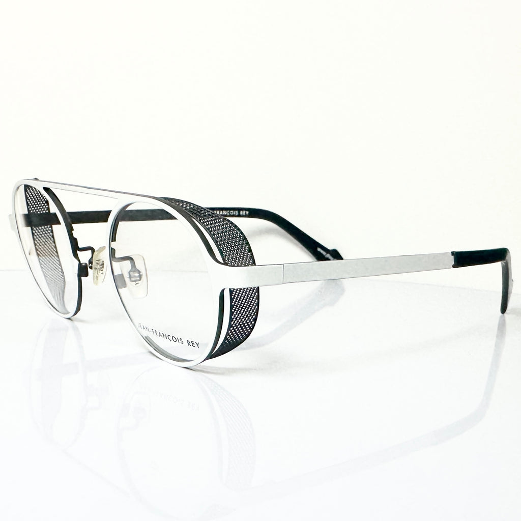 JF Rey JF2665 1005 Round Eyeglasses Frames in White - Authentic New