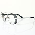 JF Rey JF2665 1005 Round Eyeglasses Frames in White - Authentic New