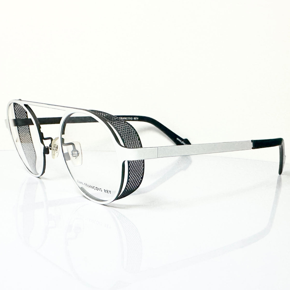 JF Rey JF2665 1005 Round Eyeglasses Frames in White - Authentic New