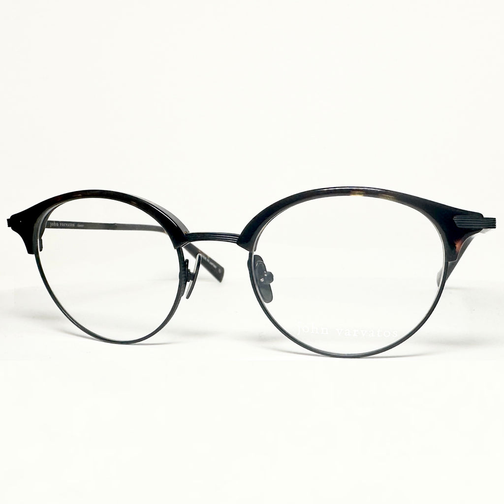 John Varvatos V407 Men's Sirmont Eyeglasses Frames in Tortoise -  Authentic New