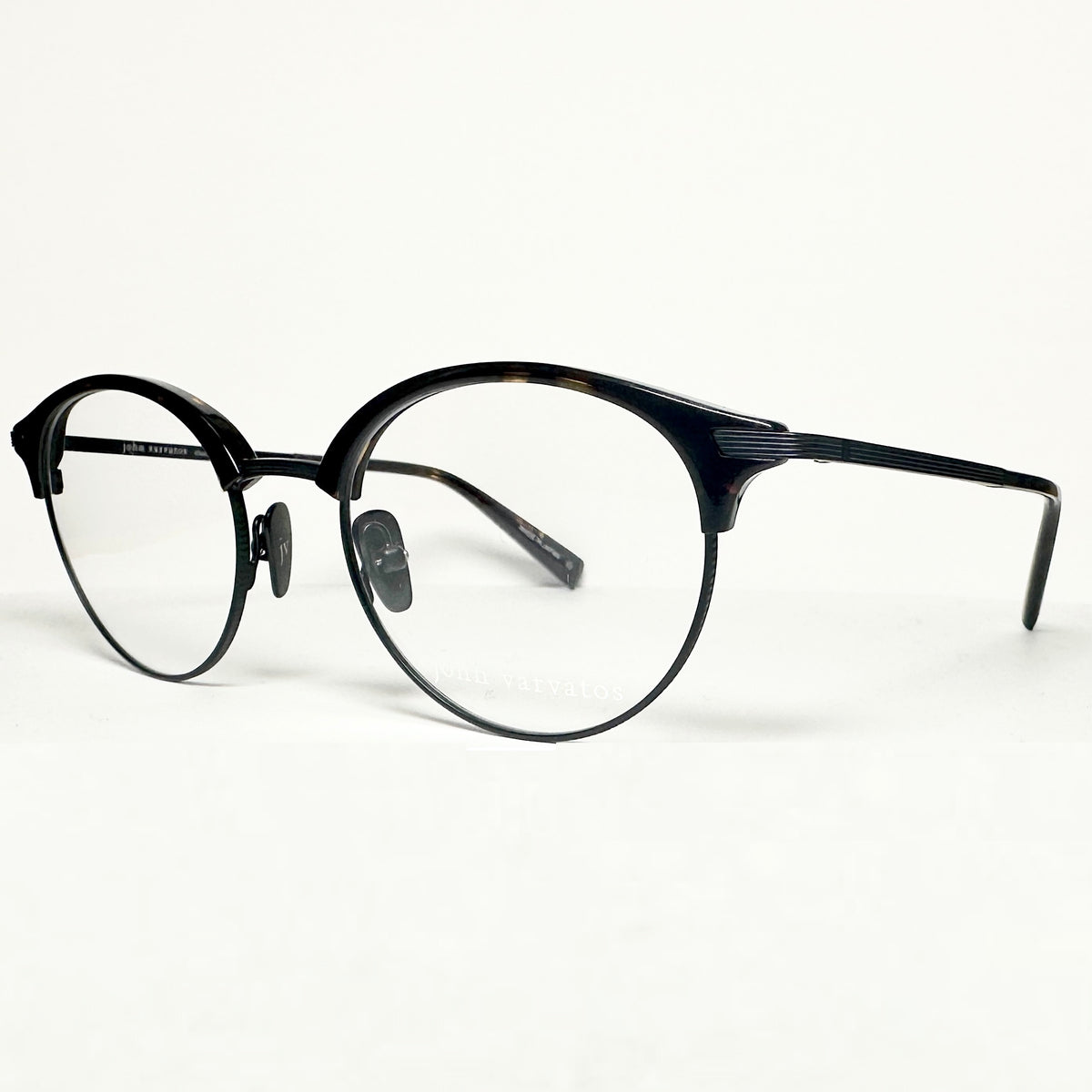 John Varvatos V407 Men's Sirmont Eyeglasses Frames in Tortoise -  Authentic New