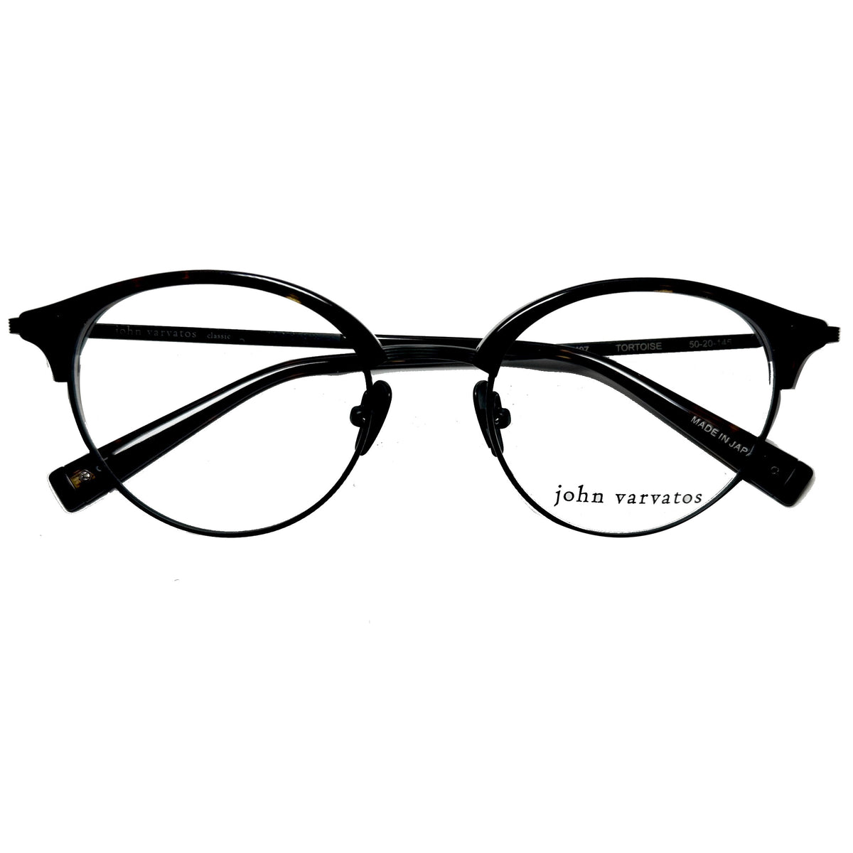 John Varvatos V407 Men's Sirmont Eyeglasses Frames in Tortoise -  Authentic New