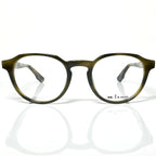 Kiton Crown KT011V04 Crown Panto Eyeglasses Frames in Dark Green - Authentic New