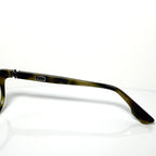 Kiton Crown KT011V04 Crown Panto Eyeglasses Frames in Dark Green - Authentic New