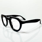 EOE ELJEST Crown Panto Eyeglasses Frames in Black - New Authentic