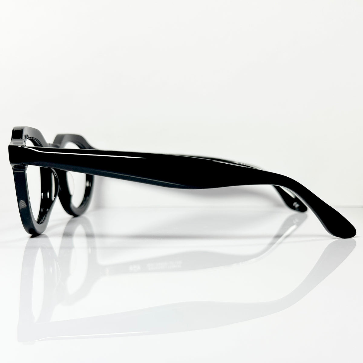 EOE ELJEST Crown Panto Eyeglasses Frames in Black - New Authentic