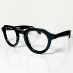 EOE ELJEST Crown Panto Eyeglasses Frames in Black - New Authentic