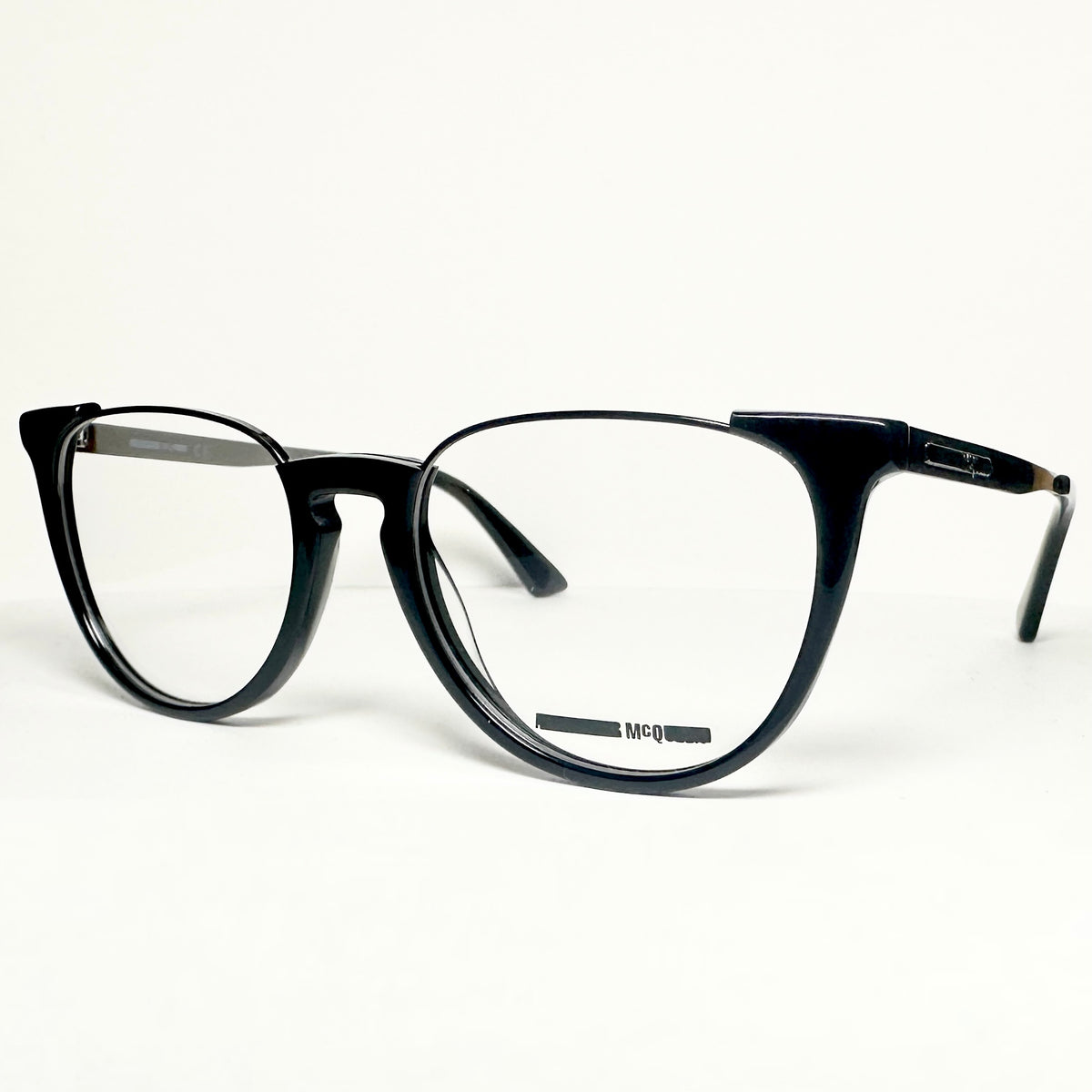 Alexander McQueen MQ0202O 001 Eyeglasses Frames in Black - Authentic New