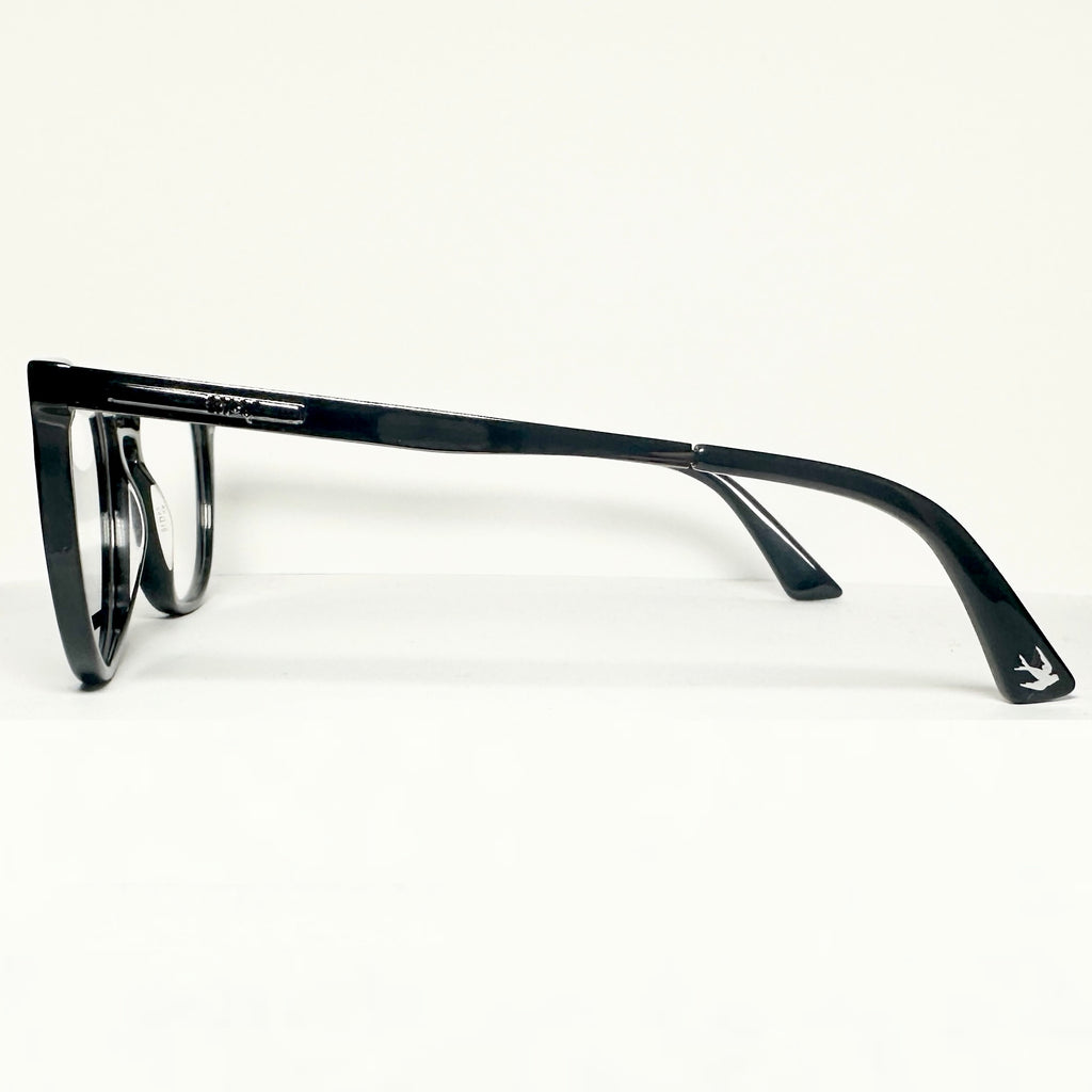 Alexander McQueen MQ0202O 001 Eyeglasses Frames in Black - Authentic New