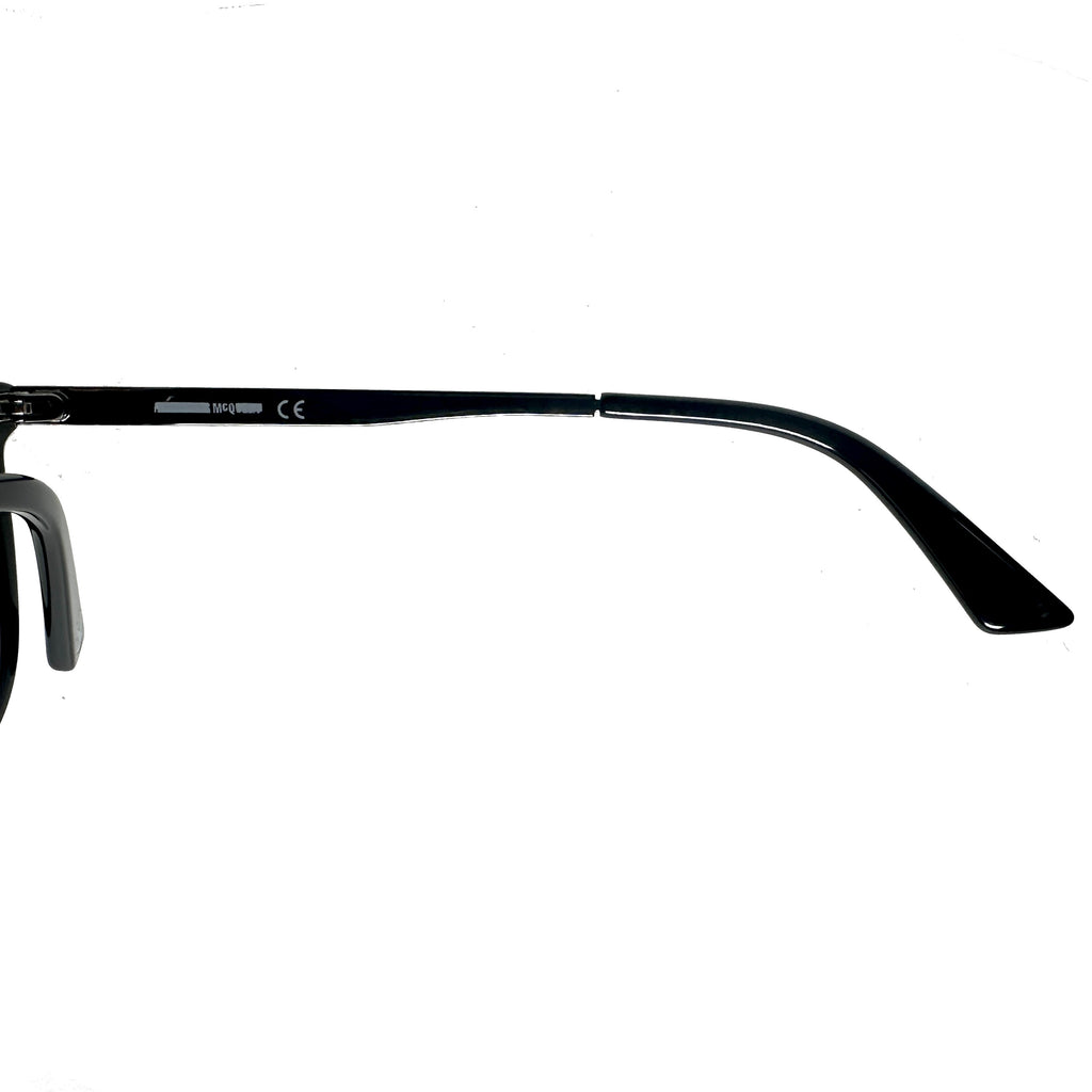 Alexander McQueen MQ0202O 001 Eyeglasses Frames in Black - Authentic New