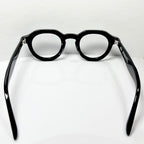 EOE ELJEST Crown Panto Eyeglasses Frames in Black - New Authentic
