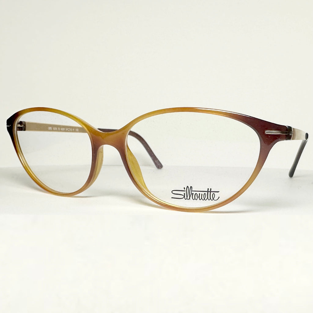 Silhouette SPX 1578 Women's Eyeglasses Frames in Gold/Tortoise - Authentic New