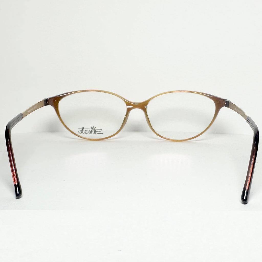 Silhouette SPX 1578 Women's Eyeglasses Frames in Gold/Tortoise - Authentic New