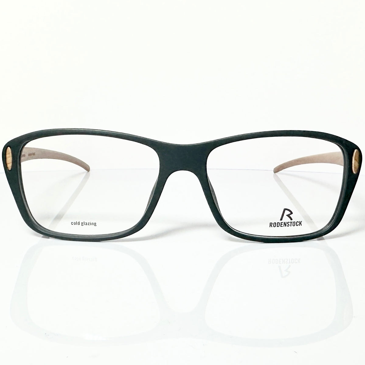 RODENSTOCK R8013 C Men's Eyeglasses Frames with Wood/RXP - Authentic New