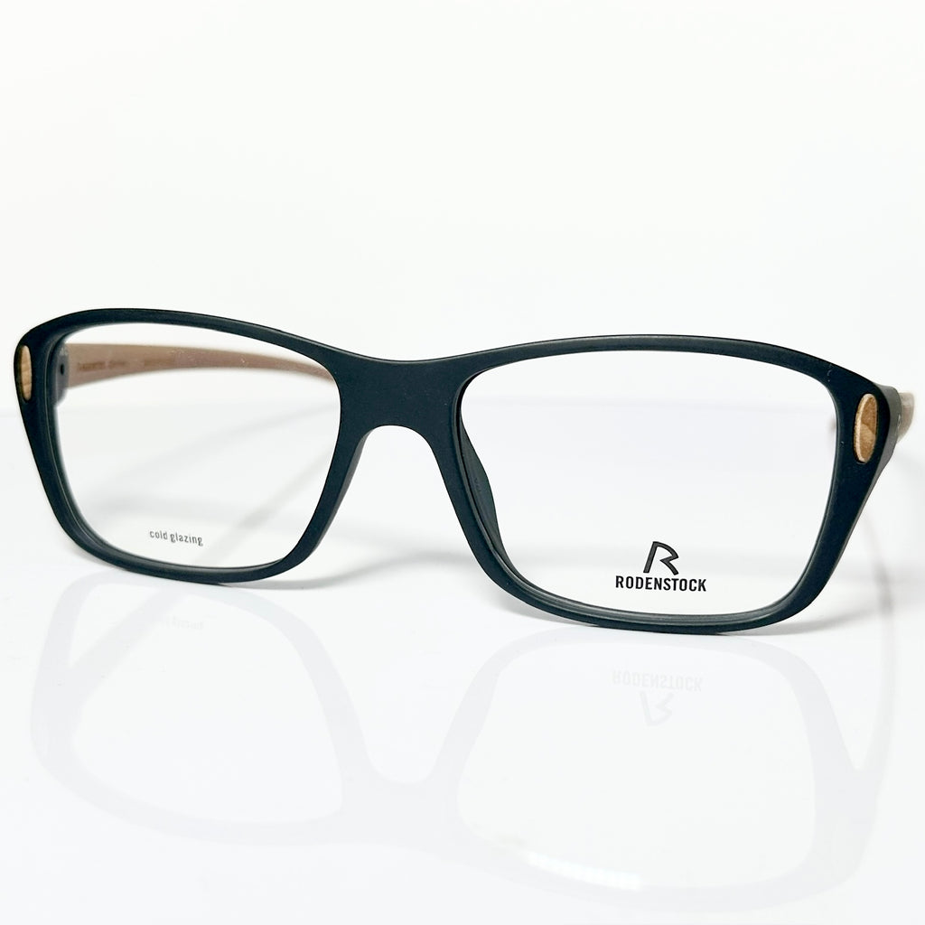 RODENSTOCK R8013 C Men's Eyeglasses Frames with Wood/RXP - Authentic New