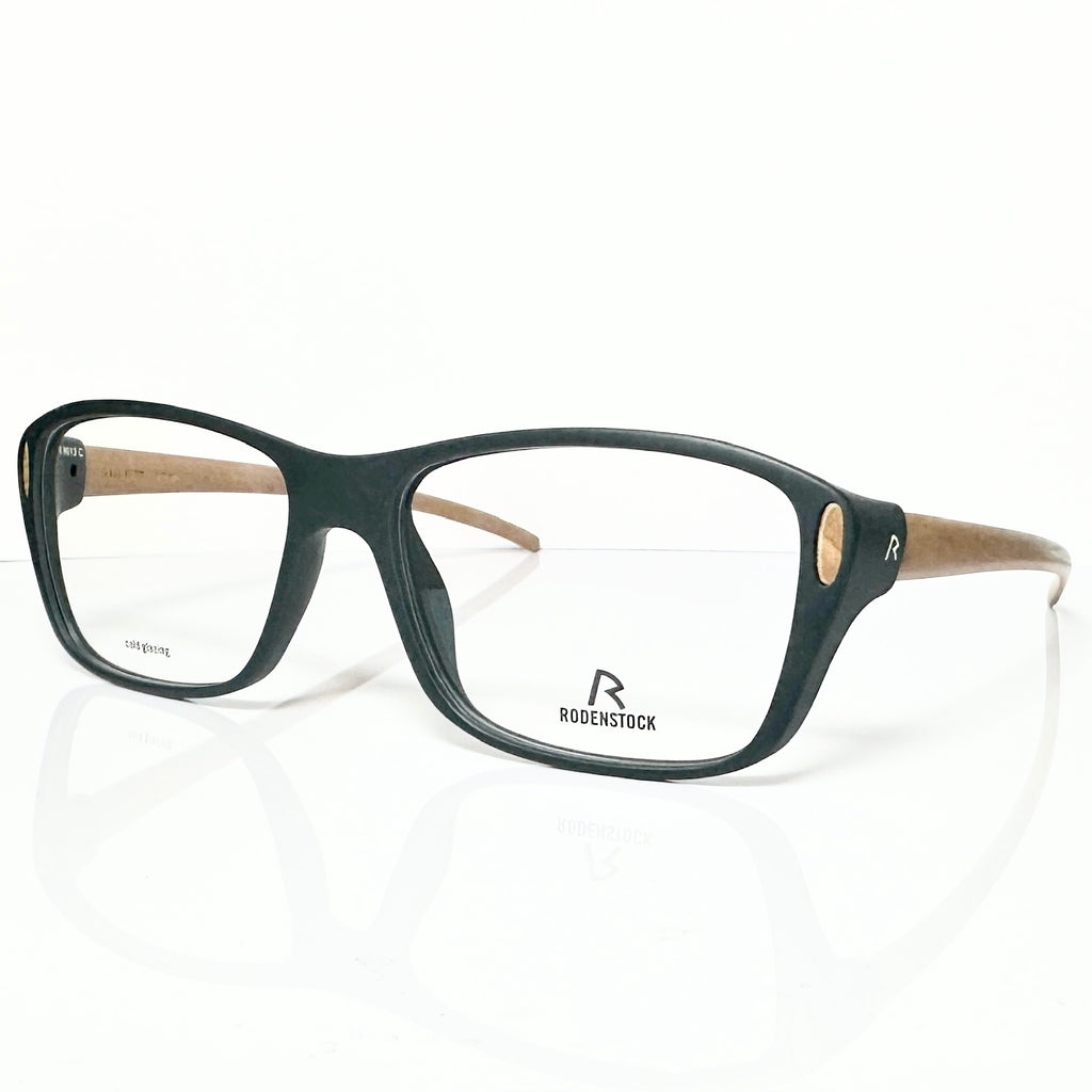 RODENSTOCK R8013 C Men's Eyeglasses Frames with Wood/RXP - Authentic New