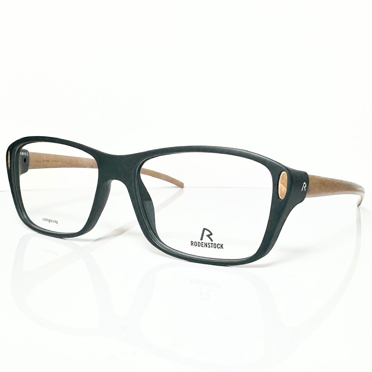 RODENSTOCK R8013 C Men's Eyeglasses Frames with Wood/RXP - Authentic New