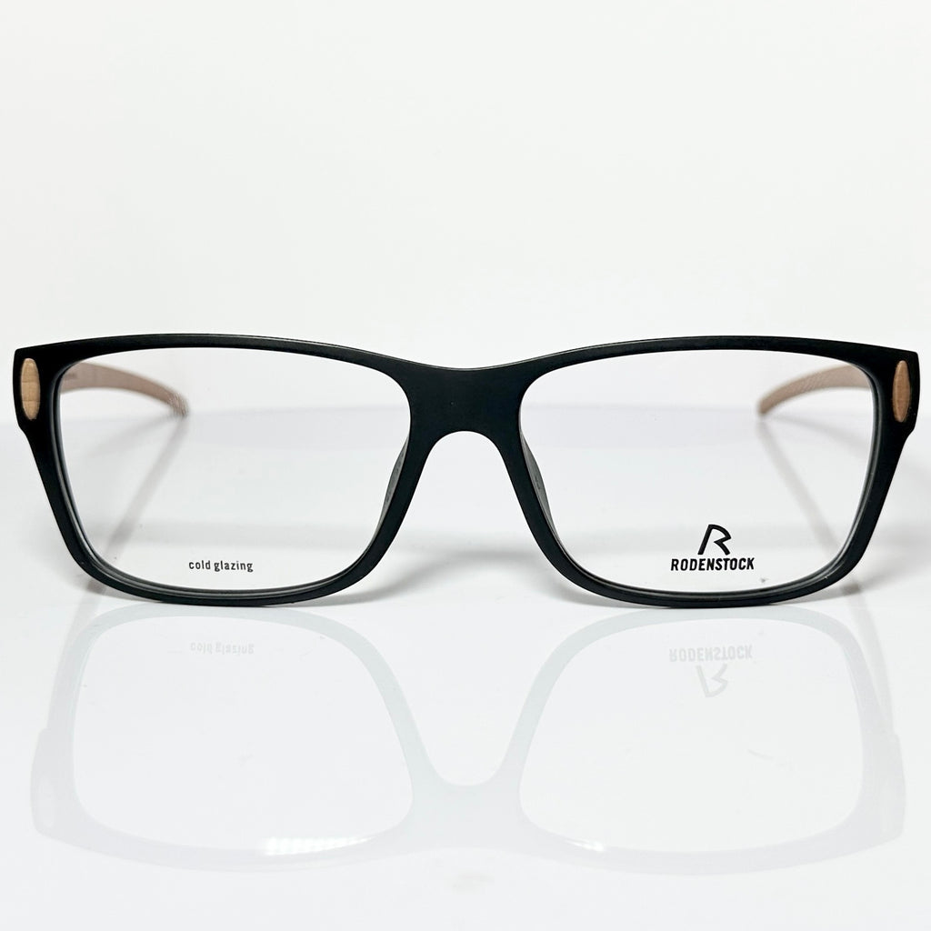 RODENSTOCK R8012 A Men's Eyeglasses Frames with Wood/Metal - Authentic New