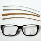 RODENSTOCK R8012 A Men's Eyeglasses Frames with Wood/Metal - Authentic New