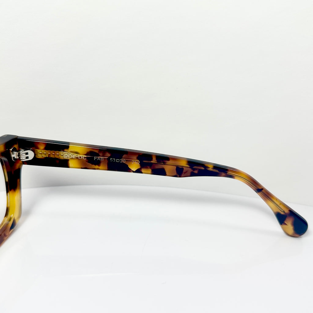 VUE DC  FAB 252 Men's Eyeglasses Frame in Tokyo Tortoise - Authentic New