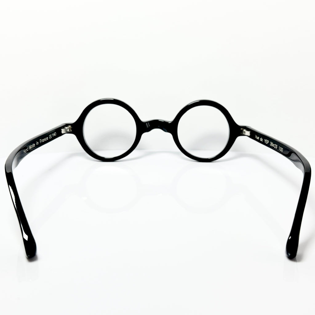 VUE DC  YEP 100 Unisex Eyeglasses Frame in  Black - Authentic New