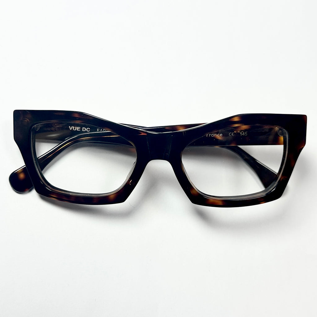 VUE DC FAB 519 Men's Eyeglasses Frame in Tortoise - Authentic New