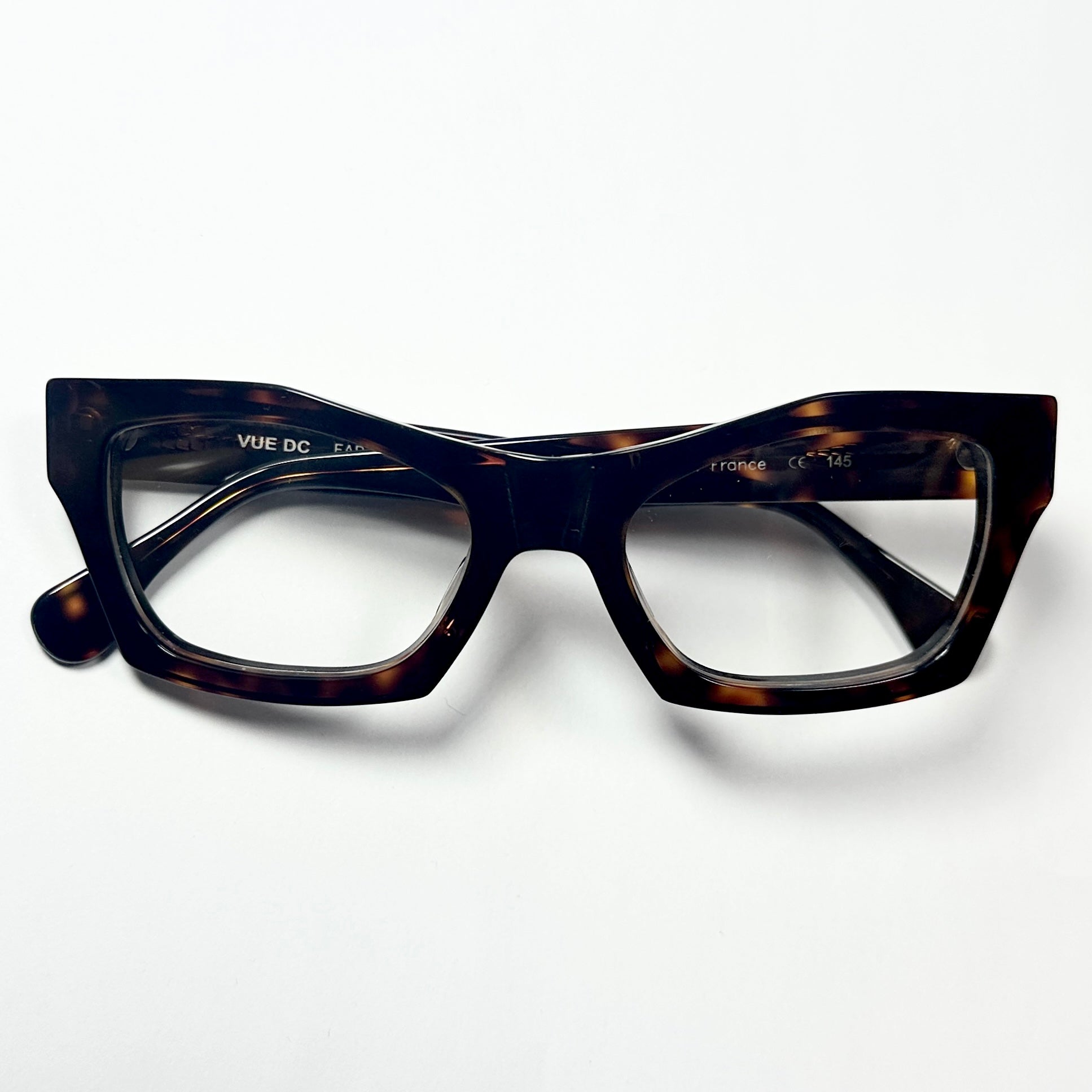 VUE DC FAB 519 Men's Eyeglasses Frame in Tortoise - Authentic New