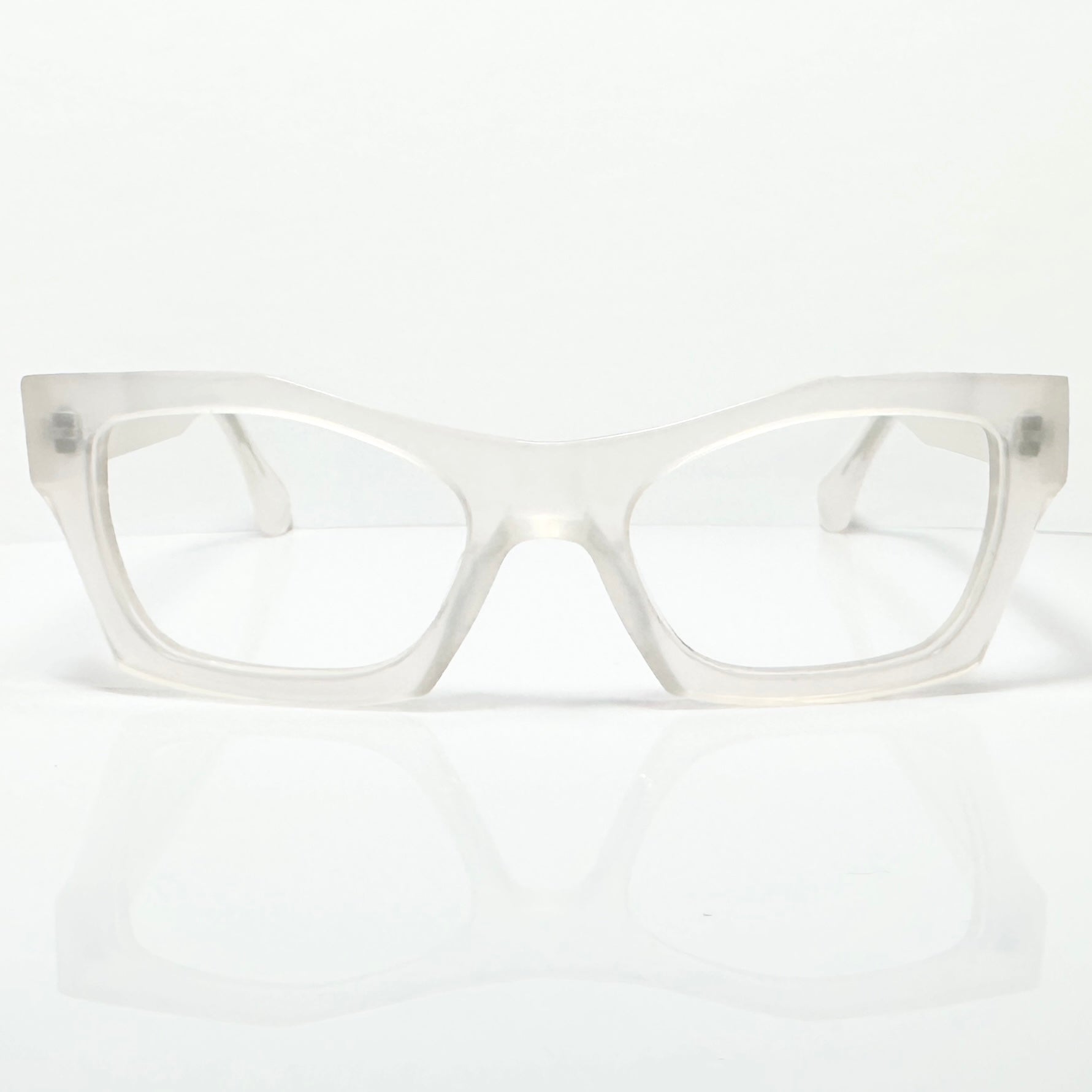 VUE DC FAB 284 Men's Eyeglasses Frame in White - Authentic New