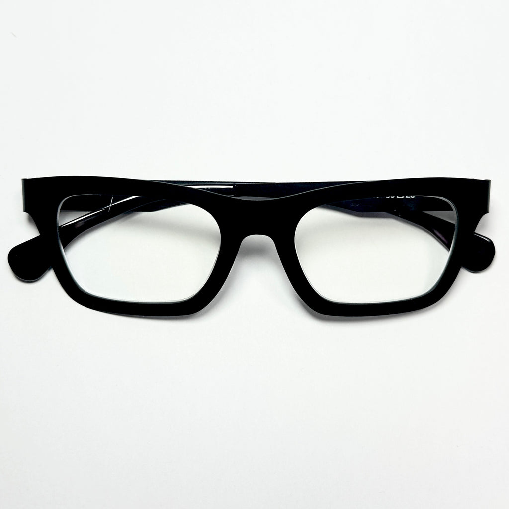 VUE DC  M03 N Unisex Eyeglasses Frame in Black - Authentic New
