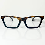 VUE DC M03 ECN Unisex Eyeglasses Frame in Black/Tiger - Authentic New
