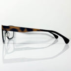VUE DC M03 ECN Unisex Eyeglasses Frame in Black/Tiger - Authentic New