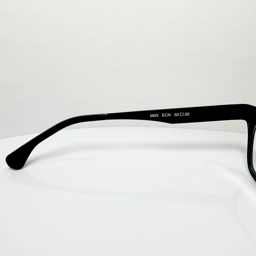 VUE DC M03 ECN Unisex Eyeglasses Frame in Black/Tiger - Authentic New