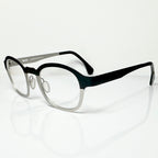 VUE DC M04 BNS Unisex Eyeglasses Frame in Black/Silver - Authentic New