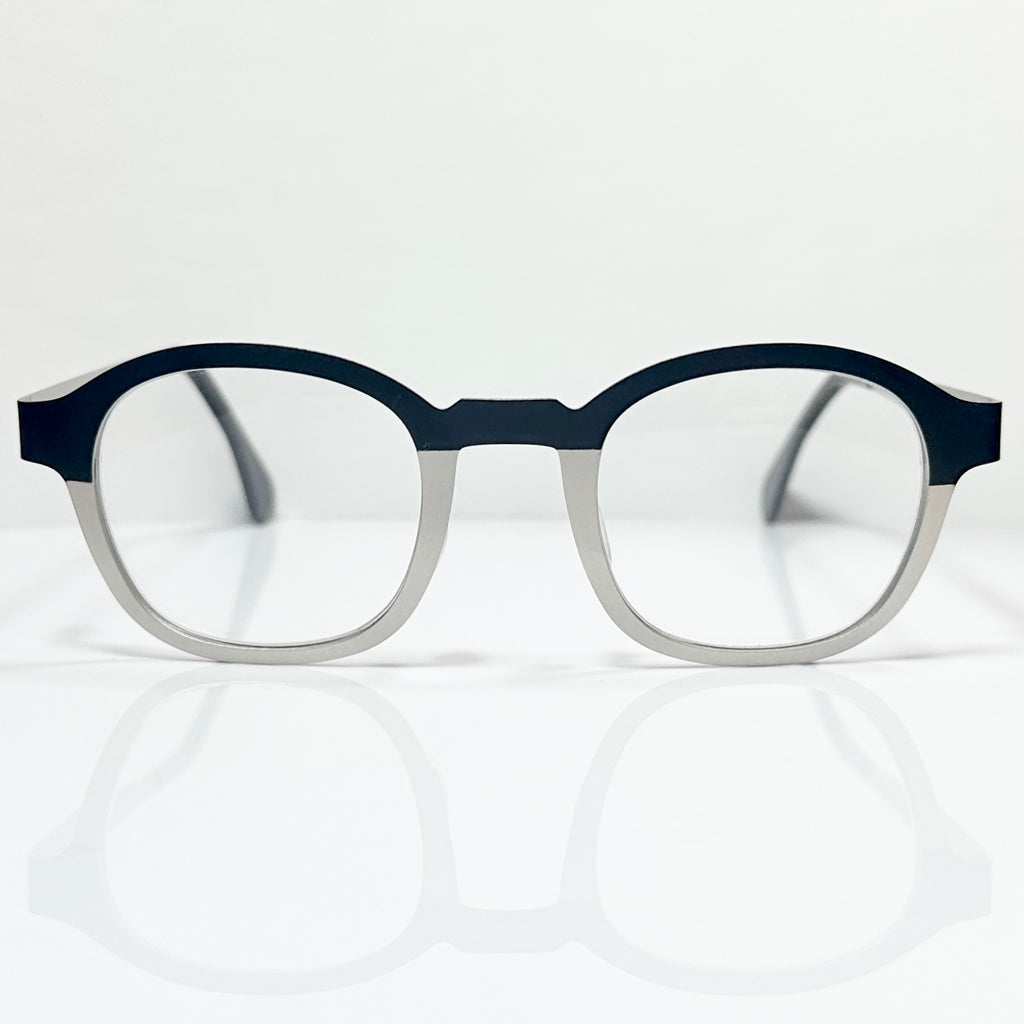 VUE DC M04 BNS Unisex Eyeglasses Frame in Black/Silver - Authentic New