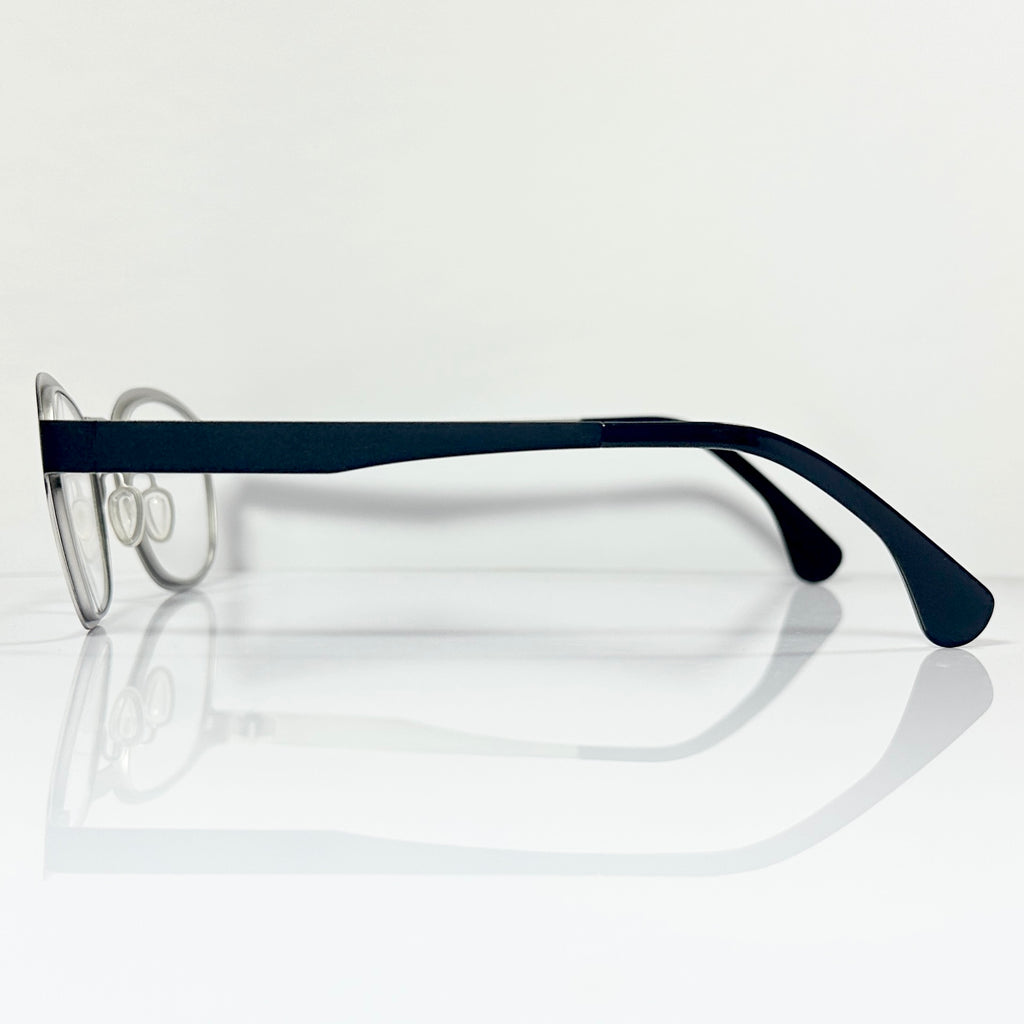 VUE DC M04 BNS Unisex Eyeglasses Frame in Black/Silver - Authentic New