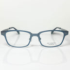 KIO YAMATO KT-432 col 19N Men's Eyeglasses Frames in Steel Blue - Authentic New