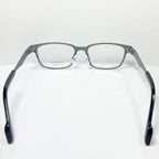 KIO YAMATO KT-432 col 19N Men's Eyeglasses Frames in Steel Blue - Authentic New