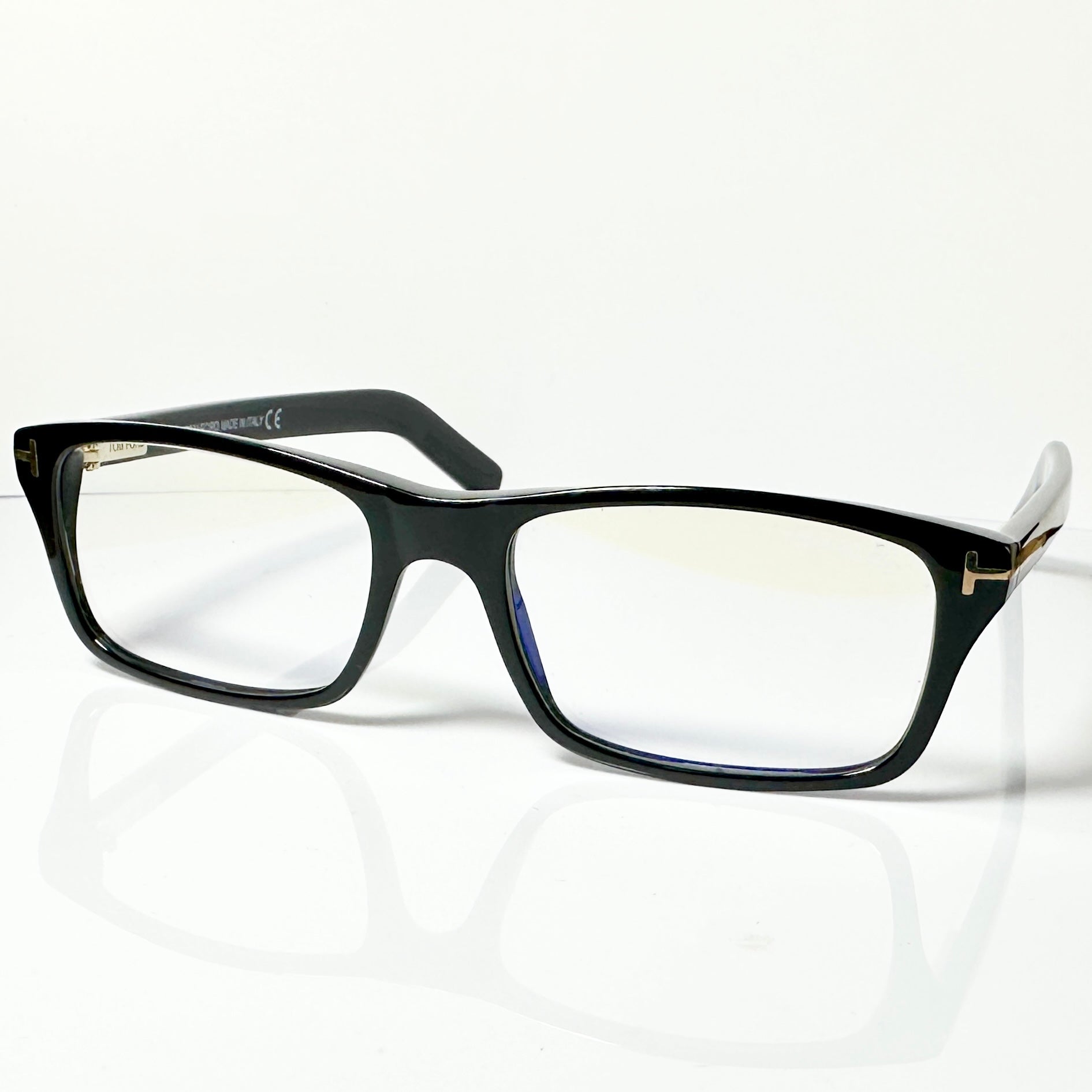 TOM FORD TF5663 001 Unisex Eyeglasses Frame NEW Authentic