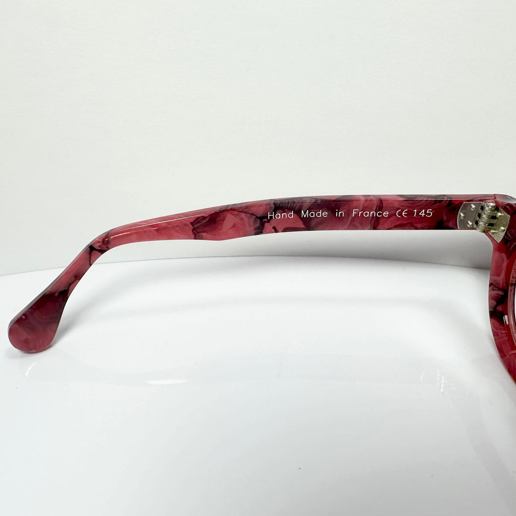 VUE DC POP Unisex Eyeglasses Frame in Bordeaux - Authentic New