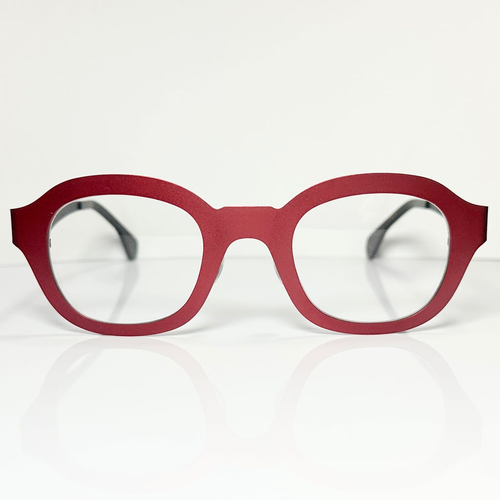 VUE DC M02 Unisex Eyeglasses Frame in Red - Authentic New