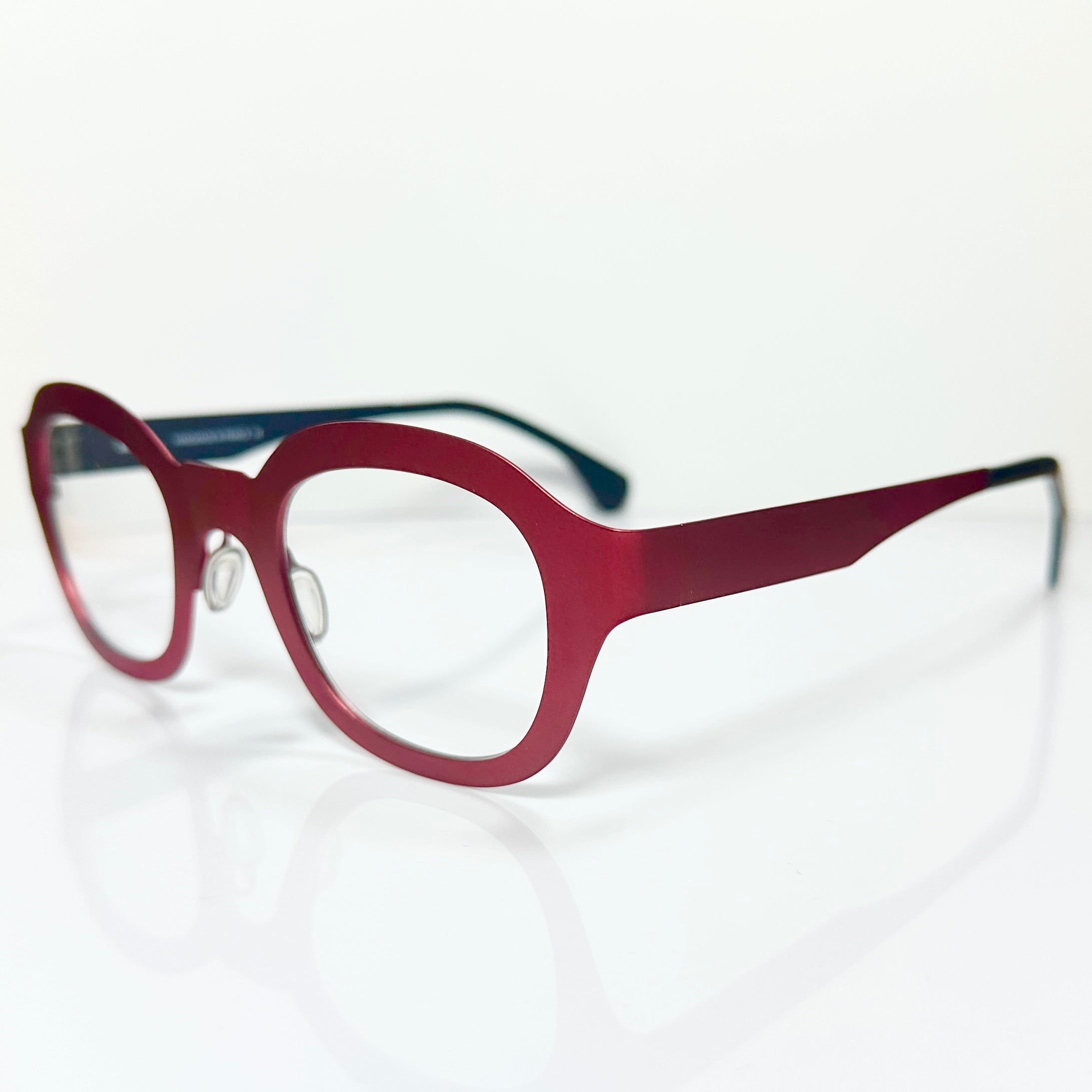 VUE DC M02 Unisex Eyeglasses Frame in Red - Authentic New
