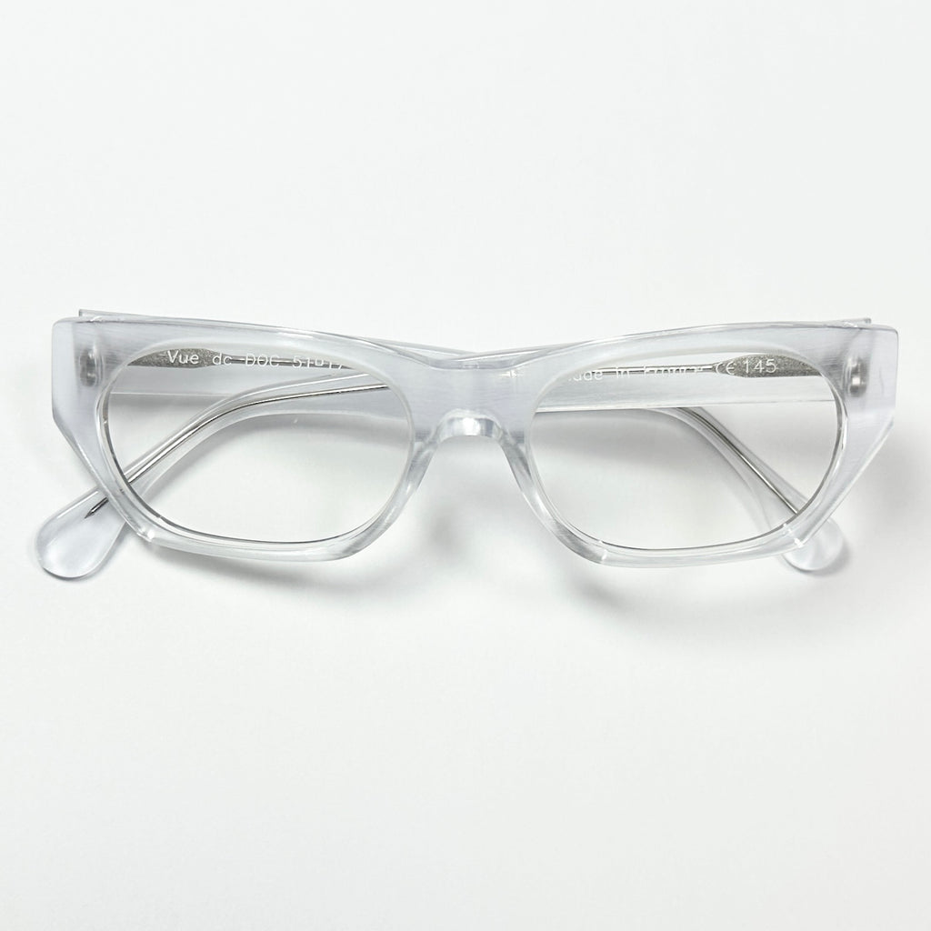 VUE DC DOC 000 Unisex Eyeglasses Frame in Clear  - Authentic New