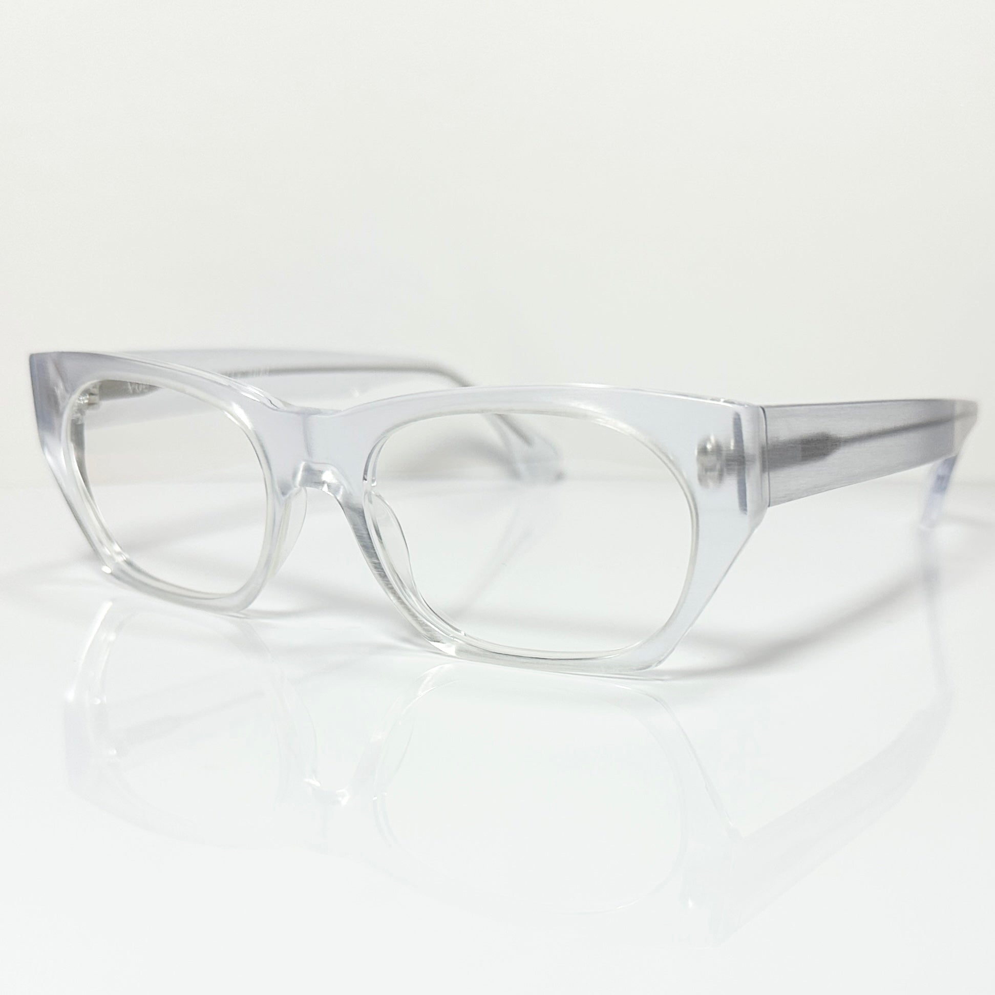 VUE DC DOC 000 Unisex Eyeglasses Frame in Clear  - Authentic New